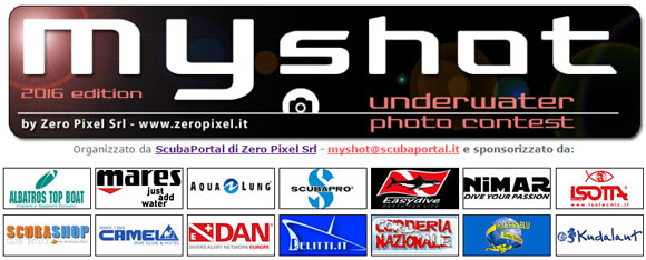 Concorso di fotografia subacquea MyShot